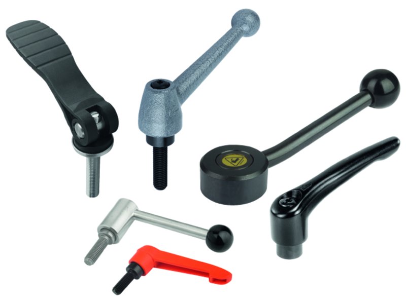 Clamping Levers, Tension Levers, Grips & Knobs