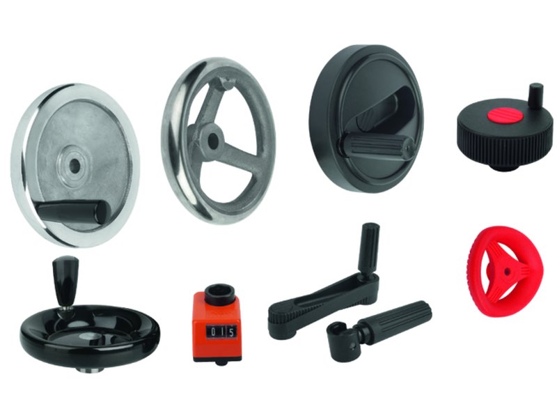Hand Wheels, Crank Handles, Position Indicators